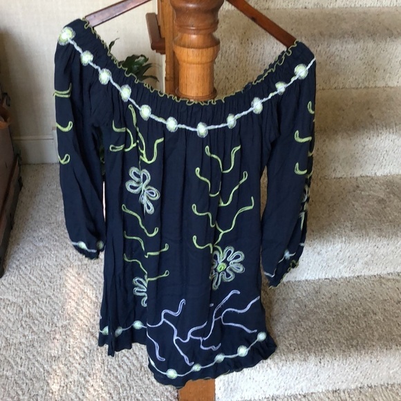 Poupette St Barth Off The Shoulder Swim Cover Up - Picture 7 of 10